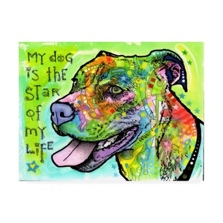 Trademark Fine Art Dean Russo 'The Star Of My Life' Canvas Art, 35x47 ALI46312-C3547GG